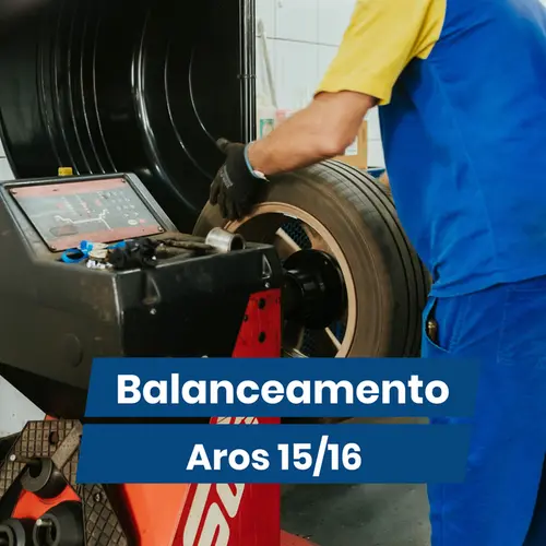 Balanceamento Passeio - Aros 15/16