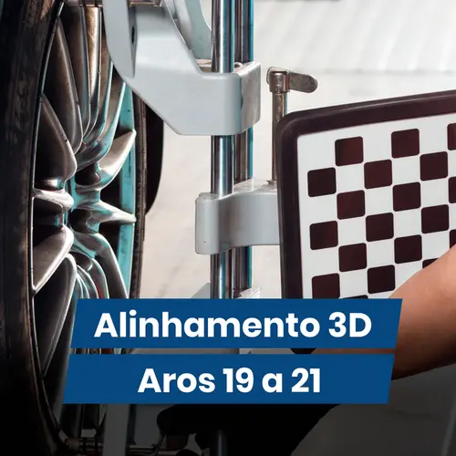 Alinhamento de Direcao Passeio - Aros 19 a 21