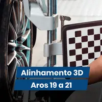 Alinhamento de Direcao Passeio - Aros 19 a 21